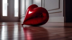 broken heart sofa
