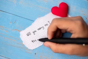 confession amour message