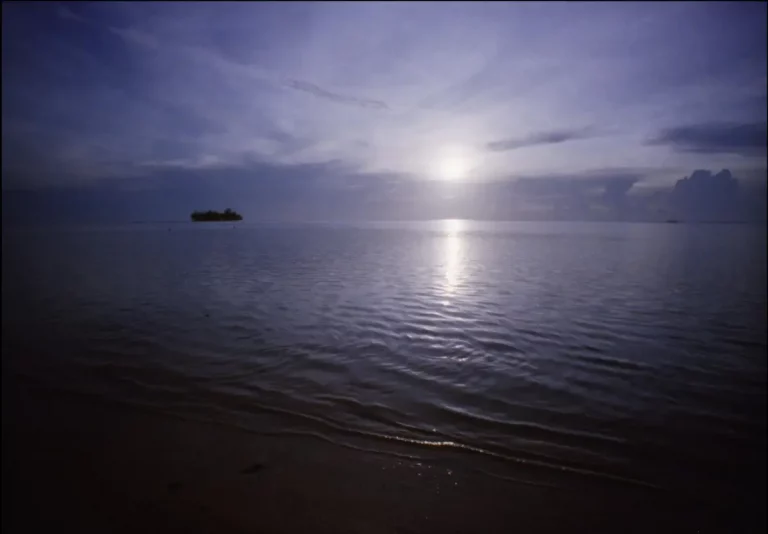 nuit mer calme