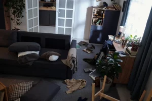 appartement encombré
